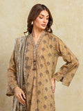 edenrobe Allure Unstitched Printed Khaddar 3Pc Suit EWU5A3-35994