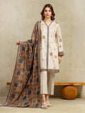 edenrobe Allure Unstitched Printed Khaddar 3Pc Suit EWU5A3-35995