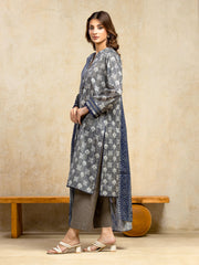 edenrobe Allure Unstitched Printed Khaddar 3Pc Suit EWU5A3-35999