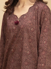 edenrobe Allure Unstitched Printed Khaddar 3Pc Suit EWU5A3-36002