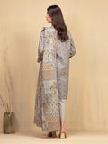 edenrobe Allure Unstitched Printed Khaddar 3Pc Suit EWU5A3-36003