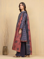 edenrobe Allure Unstitched Printed Khaddar 3Pc Suit EWU5A3-36007