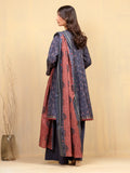 edenrobe Allure Unstitched Printed Khaddar 3Pc Suit EWU5A3-36007