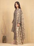 edenrobe Allure Unstitched Printed Khaddar 3Pc Suit EWU5A3-36008