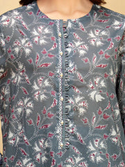 edenrobe Allure Unstitched Printed Khaddar 3Pc Suit EWU5A3-36020
