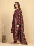 edenrobe Allure Unstitched Printed Khaddar 3Pc Suit EWU5A3-36021