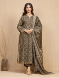 edenrobe Allure Unstitched Printed Khaddar 3Pc Suit EWU5A3-36022