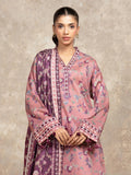 edenrobe Allure Unstitched Printed Khaddar 3Pc Suit EWU5A3-36027