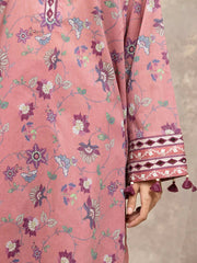 edenrobe Allure Unstitched Printed Khaddar 3Pc Suit EWU5A3-36027