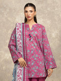 edenrobe Allure Unstitched Printed Khaddar 3Pc Suit EWU5A3-36031
