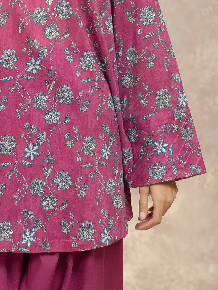 edenrobe Allure Unstitched Printed Khaddar 3Pc Suit EWU5A3-36031