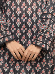 edenrobe Allure Unstitched Printed Khaddar 3Pc Suit EWU5A3-36032