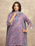 edenrobe Allure Unstitched Printed Khaddar 3Pc Suit EWU5A3-36033