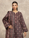 edenrobe Allure Unstitched Printed Khaddar 3Pc Suit EWU5A3-36036