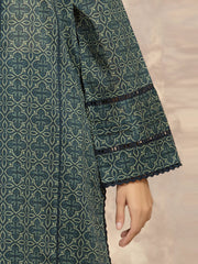 edenrobe Allure Unstitched Printed Khaddar 3Pc Suit EWU5A3-36047