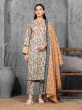 edenrobe Allure Unstitched Printed Khaddar 3Pc Suit EWU5A3-36091