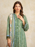 edenrobe Allure Unstitched Printed Khaddar 3Pc Suit EWU5A3-36093