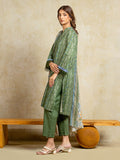 edenrobe Allure Unstitched Printed Khaddar 3Pc Suit EWU5A3-36093