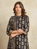 edenrobe Allure Unstitched Printed Khaddar 3Pc Suit EWU5A3-36094
