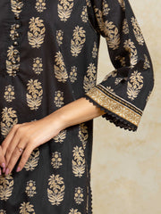 edenrobe Allure Unstitched Printed Khaddar 3Pc Suit EWU5A3-36094