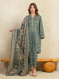 edenrobe Allure Unstitched Printed Khaddar 3Pc Suit EWU5A3-36096