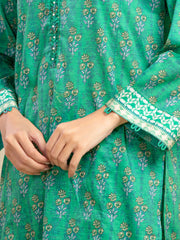 edenrobe Allure Unstitched Printed Khaddar 3Pc Suit EWU5A3-36097