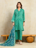 edenrobe Allure Unstitched Printed Khaddar 3Pc Suit EWU5A3-36097