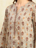 edenrobe Allure Unstitched Printed Khaddar 3Pc Suit EWU5A3-36102