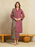 edenrobe Allure Unstitched Printed Khaddar 3Pc Suit EWU5A3-36105