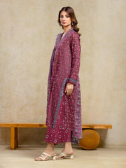 edenrobe Allure Unstitched Printed Khaddar 3Pc Suit EWU5A3-36107