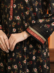 edenrobe Allure Unstitched Printed Khaddar 3Pc Suit EWU5A3-36111