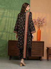 edenrobe Allure Unstitched Printed Khaddar 3Pc Suit EWU5A3-36111