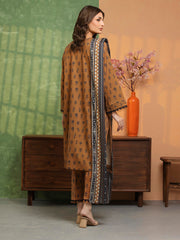 edenrobe Allure Unstitched Printed Khaddar 3Pc Suit EWU5A3-36113