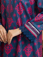 edenrobe Allure Unstitched Printed Khaddar 3Pc Suit EWU5A3-36115