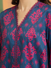 edenrobe Allure Unstitched Printed Khaddar 3Pc Suit EWU5A3-36115