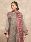 edenrobe Allure Unstitched Printed Khaddar 3Pc Suit EWU5A3-36122