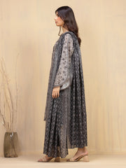 edenrobe Allure Unstitched Printed Khaddar 3Pc Suit EWU5A3-36126