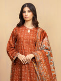 edenrobe Allure Unstitched Printed Khaddar 3Pc Suit EWU5A3-36128