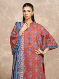 edenrobe Allure Unstitched Printed Khaddar 3Pc Suit EWU5A3-36131