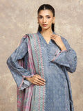 edenrobe Allure Unstitched Printed Khaddar 3Pc Suit EWU5A3-36132
