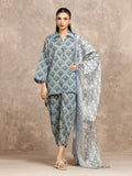 edenrobe Allure Unstitched Printed Khaddar 3Pc Suit EWU5A3-36133