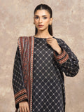 edenrobe Allure Unstitched Printed Khaddar 3Pc Suit EWU5A3-36134