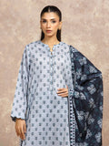 edenrobe Allure Unstitched Printed Khaddar 3Pc Suit EWU5A3-36137