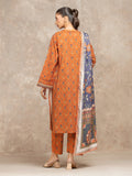 edenrobe Allure Unstitched Printed Khaddar 3Pc Suit EWU5M3-004