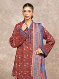 edenrobe Allure Unstitched Printed Khaddar 3Pc Suit EWU5M3-006