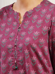 edenrobe Allure Unstitched Printed Khaddar 3Pc Suit EWU5M3-022