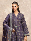 edenrobe Allure Unstitched Printed Khaddar 3Pc Suit EWU5M3-024