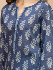 edenrobe Allure Unstitched Printed Khaddar 3Pc Suit EWU5M3-025