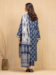 edenrobe Allure Unstitched Printed Khaddar 3Pc Suit EWU5M3-025