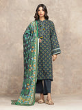 edenrobe Allure Unstitched Printed Khaddar 3Pc Suit EWU5M3-032